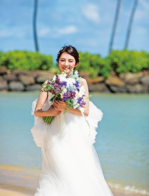 田中麗奈さんがかなえた Happy Wedding In Hawaii