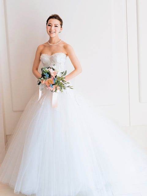 元タカラジェンヌの青木里奈さんの美しき花嫁姿 アンダーズ東京 元タカラジェンヌの青木里奈さんの美しき花嫁姿 アンダーズ東京