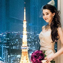 元タカラジェンヌの青木里奈さんの美しき花嫁姿 アンダーズ東京 元タカラジェンヌの青木里奈さんの美しき花嫁姿 アンダーズ東京