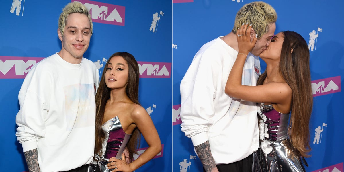 キスも披露 アリアナ グランデ ピート デヴィッドソンがmtvビデオ ミュージック アワードにカップルで出席 キスも披露 アリアナ グランデ ピート デヴィッドソンがmtvビデオ ミュージック アワードにカップルで出席