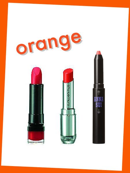 Brown, Lipstick, Magenta, Pink, Cosmetics, Orange, Tints and shades, Carmine, Office supplies, Maroon, 