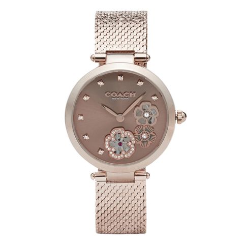Product, Brown, Watch, Analog watch, Glass, Metal, Font, Fashion, Clock, Lavender, 