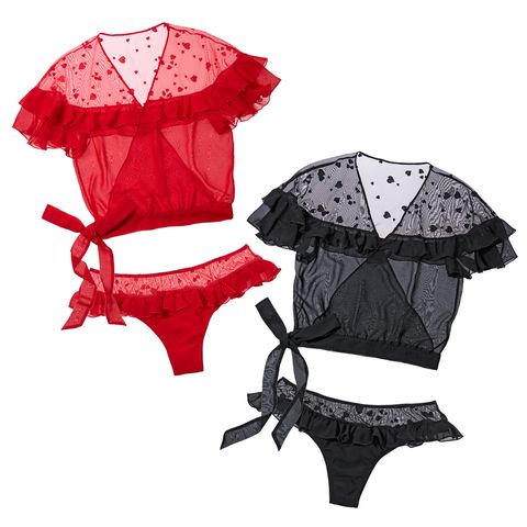 Lingerie, Clothing, Product, Undergarment, Red, Lingerie top, Briefs, Costume, Fashion accessory, 