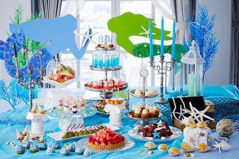 Birthday party, Party, Sweetness, Birthday, Table, Event, Dessert, Cake, Food, Baby shower, 