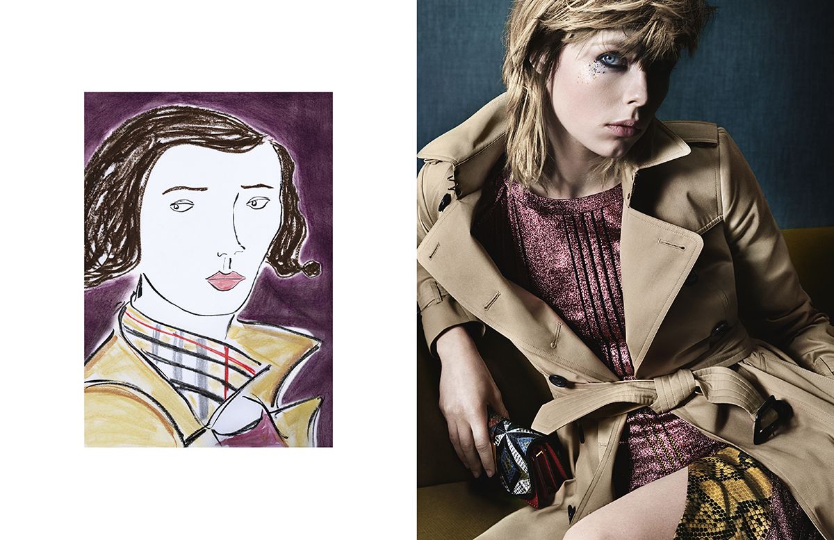 Amazon.co.jp: エディ キャンベル直筆サイン入り写真…Edie Campbell : Toys & Games