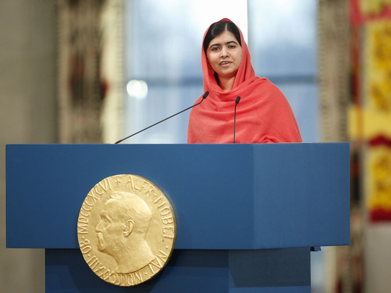 史上最年少でノーベル平和賞を受賞 マララ ユサフザイが感動のスピーチ