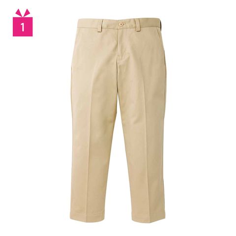 Clothing, Brown, Product, Yellow, Trousers, Khaki, Textile, Standing, White, Pocket, 