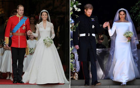 ウィリアム王子 キャサリン妃 Vs ハリー王子 メーガン妃の結婚式を徹底比較