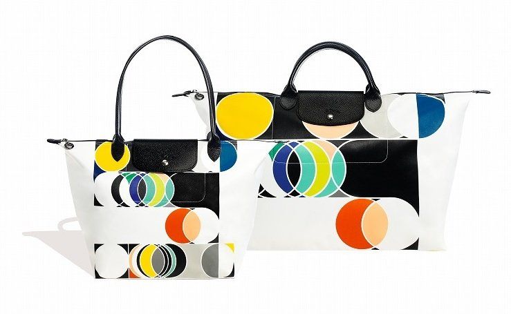 ロンシャン」×サラ・モリスのアーティなコラボバッグがお目見え