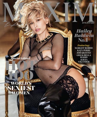 マキシム 誌が最もセクシーな女性を選出 17年はヘイリー ボールドウィン