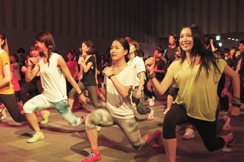 ナイキのトレーニングイベントで高梨沙羅選手とガールズトーク！