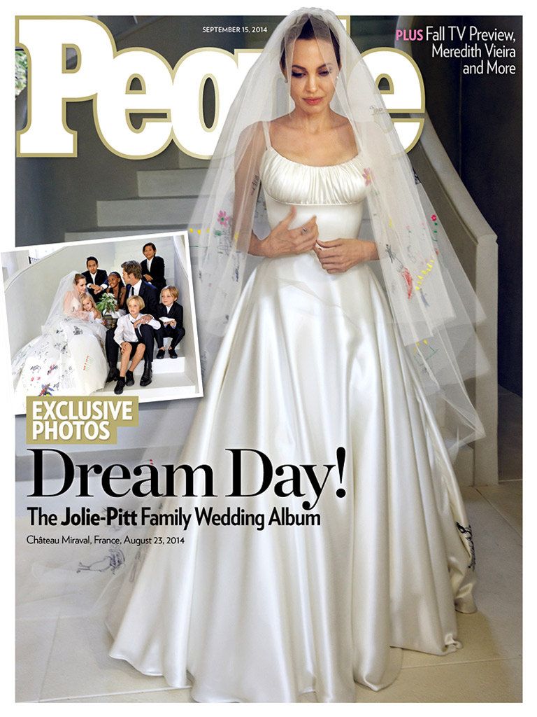 ブラッド・ピットとアンジェリーナ・ジョリーの結婚式の写真が公開！