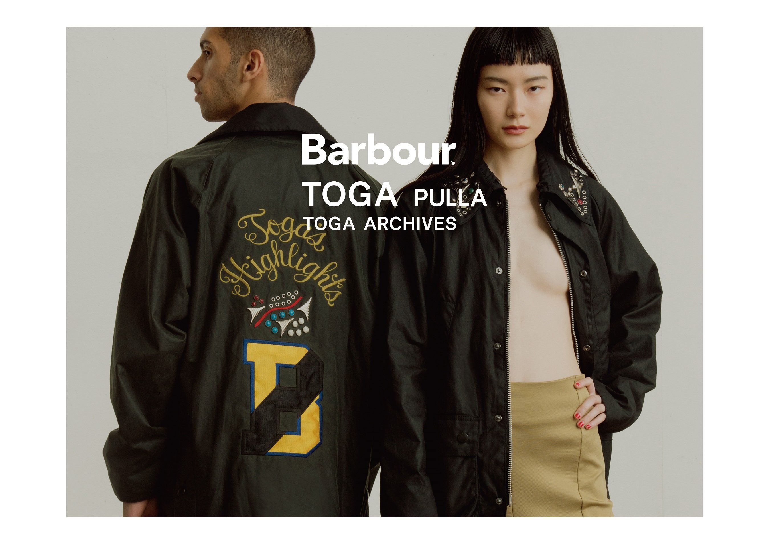 トーガ プルラ」×「バブアー」のコラボジャケットが7月27日（金）より発売！