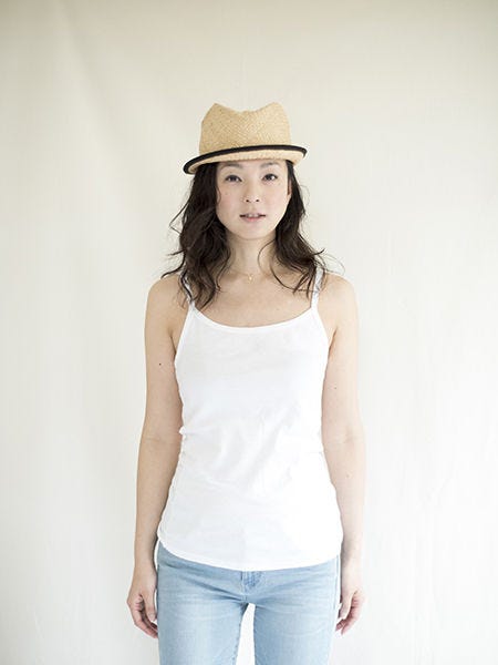 モデル 岩崎良美笑顔のミナモト