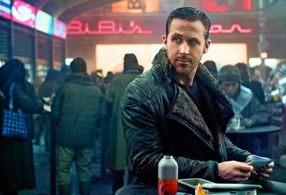 ブレードランナー2049』で、ライアン・ゴズリングが魅せるキラールック