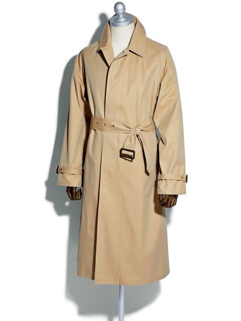 Clothing, Trench coat, Coat, Outerwear, Overcoat, Beige, Robe, Sleeve, Duster, Collar, 