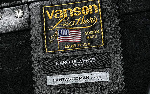 至極の逸品～ブランドの共鳴～VANSON×FANTASTIC MAN×nano・universe