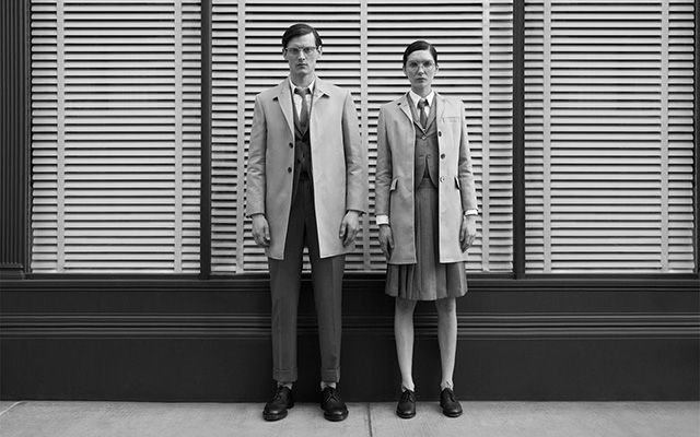 THOM BROWNE スーツ　トムブラウン トム ブラウンからクラシックな新スーツラインがデビュー
