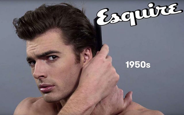 2分以内でメンズヘアスタイルの100年を振り返る Esquire Us