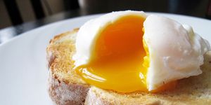 Dish, Food, Cuisine, Egg yolk, Breakfast, Ingredient, Poached egg, Eggs benedict, Boiled egg, Creamed eggs on toast, 