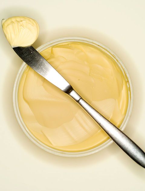 Yellow, Food, Cutlery, Spoon, Tableware, Cuisine, Kitchen utensil, Tool, Margarine, Dish, 