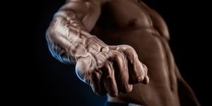 Hand, Muscle, Arm, Finger, Shoulder, Human, Joint, Human body, Gesture, Photography, 