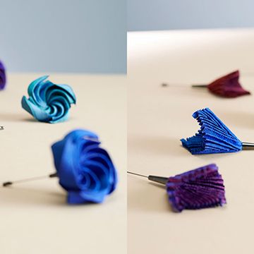 Purple, Butterfly, Feather, Plant, Fashion accessory, Flower, Paper, Petal, Earrings, 
