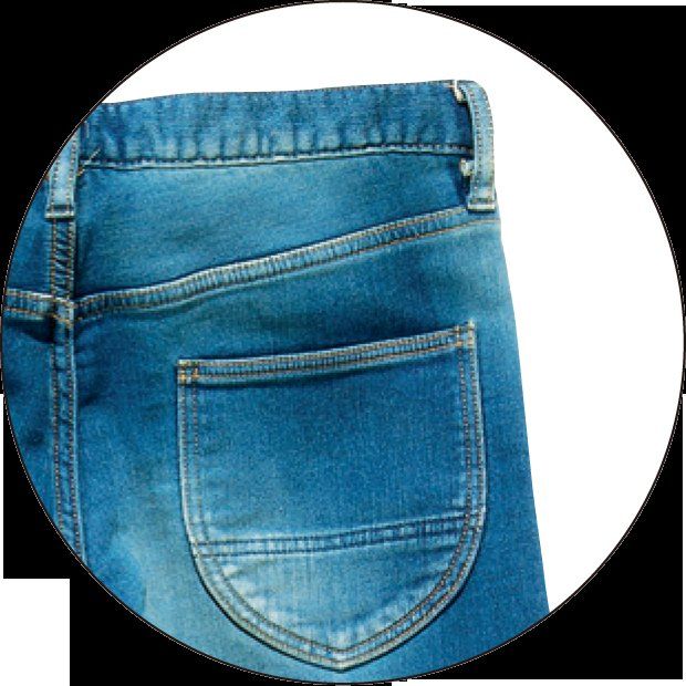 Blue, Denim, Jeans, Textile, White, Pocket, Line, Electric blue, Light, Azure, 