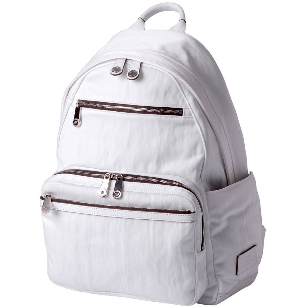 Bag, White, Product, Backpack, Beige, Luggage and bags, Handbag, Fashion accessory, Silver, Shoulder bag, 