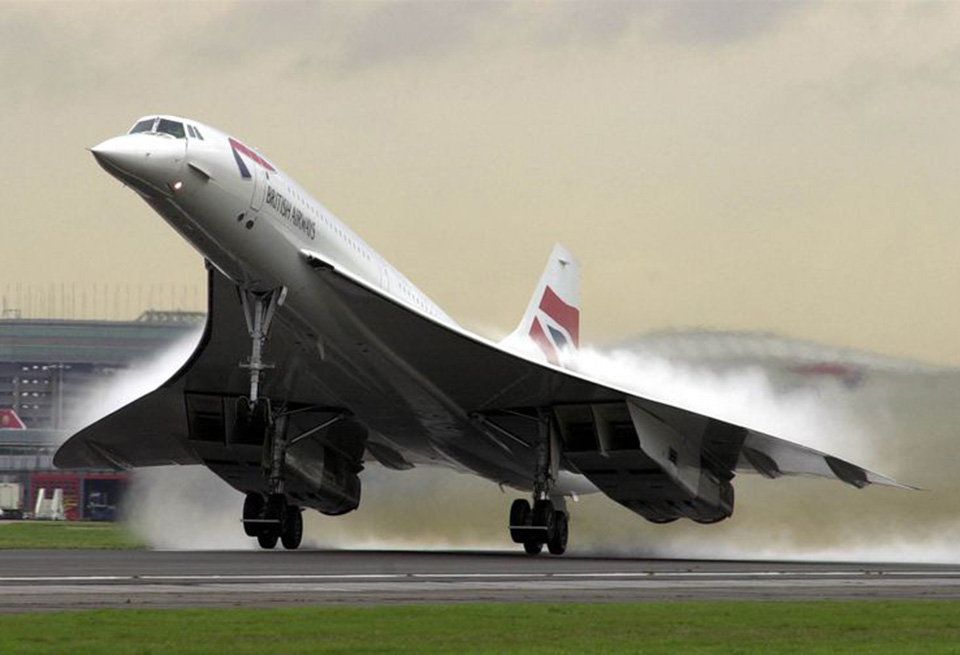 Aircraft, Vehicle, Airplane, Aviation, Supersonic transport, Takeoff, Supersonic aircraft, Flight, Concorde, Air force, 
