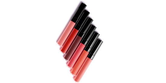 Red, Cosmetics, Pink, Orange, Lip gloss, Material property, Lipstick, Writing implement, 