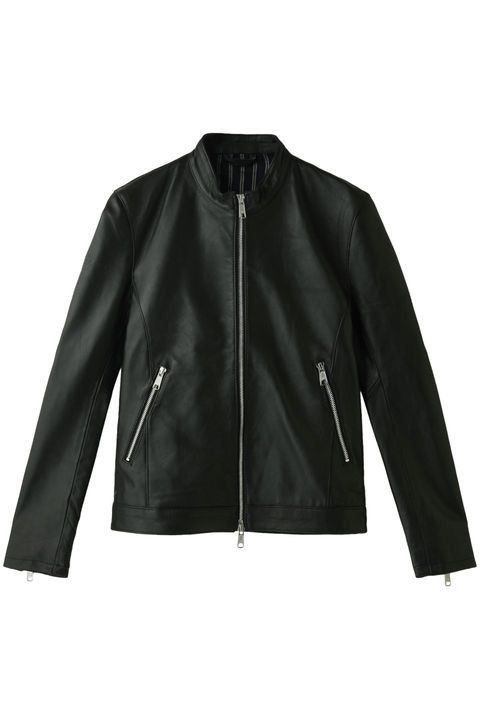 Clothing, Jacket, Leather, Outerwear, Leather jacket, Sleeve, Textile, Top, Zipper, Blazer, 