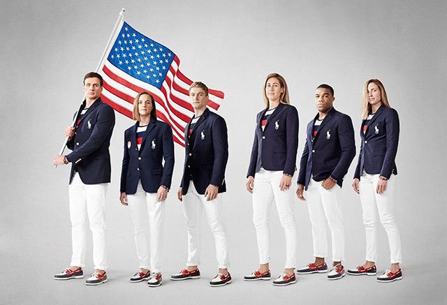 ポロ ラルフ ローレン」がリオ五輪のアメリカチーム開会式入場