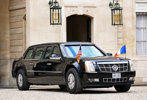 トランプ大統領専用車の凄さ ひと呼んで ビースト 垂涎の眼差しを浴びる性能