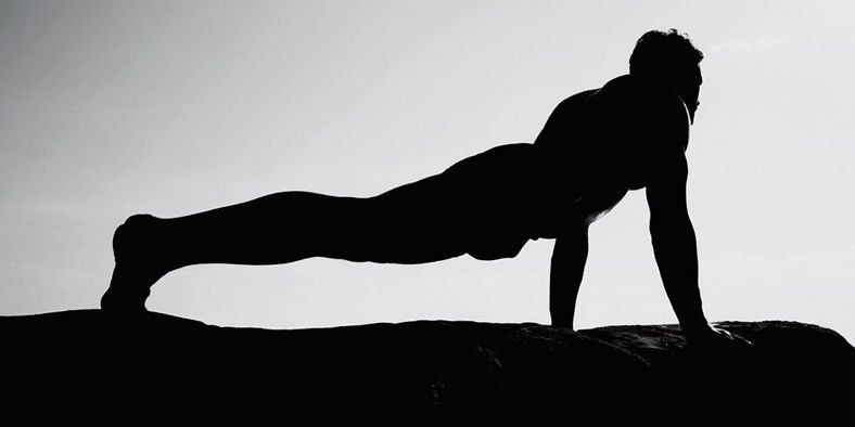 Arm, Silhouette, Physical fitness, Muscle, Stretching, Press up, Photography, Elbow, Balance, 