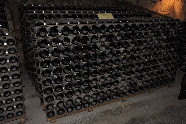 Bottle, Black, Wine rack, Wine cellar, Winery, Steel, 