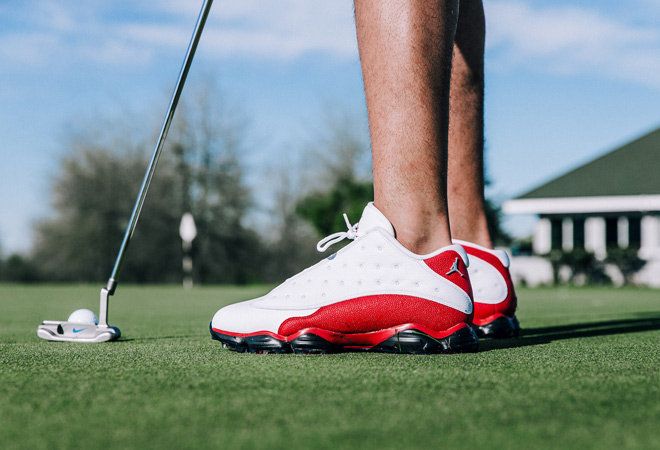 激安正規品 ゴルフシューズになったナイキ「Air Jordan 13」が限定発売 シューズ(男性用)