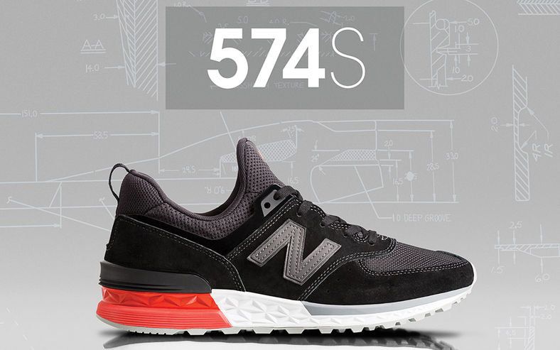 ニューバランス」の人気モデル“574”がスポーティーになって新登場！