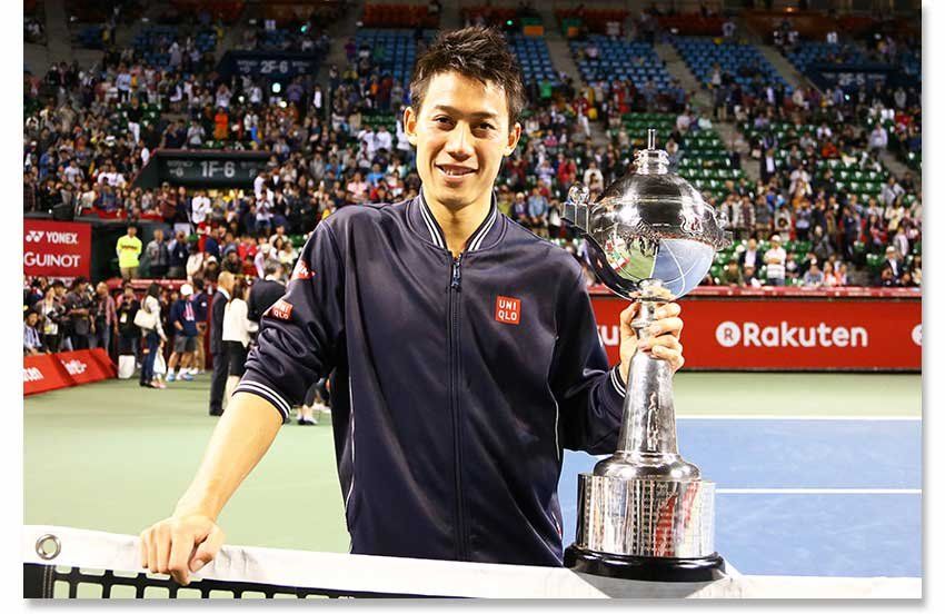 錦織 圭選手、楽天ジャパンオープンで優勝!!