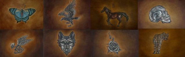 Horse, Drawing, Fictional character, Illustration, Mythical creature, Sketch, Tattoo, Art, 