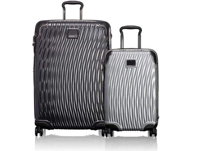 Suitcase, Bag, Hand luggage, Luggage and bags, Baggage, Silver, Rolling, Wheel, Metal, 