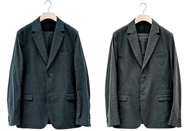 Clothing, Outerwear, Jacket, Blazer, Suit, Sleeve, Coat, Formal wear, Overcoat, Collar, 
