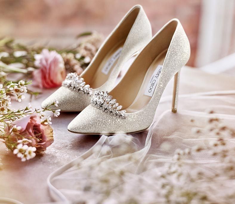 Footwear, Photograph, Bridal shoe, Shoe, Pink, Dress shoe, High heels, Court shoe, Bride, Dress, 