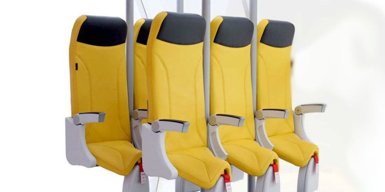 Yellow, Product, Car seat, Chair, Vehicle, Personal protective equipment, Outerwear, Auto part, Furniture, Lifejacket, 