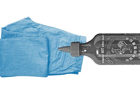 服についたソースのシミを取る方法 服についたソースのシミを取る方法