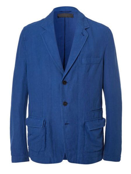 Clothing, Blue, Coat, Product, Collar, Sleeve, Textile, Outerwear, Electric blue, Blazer, 