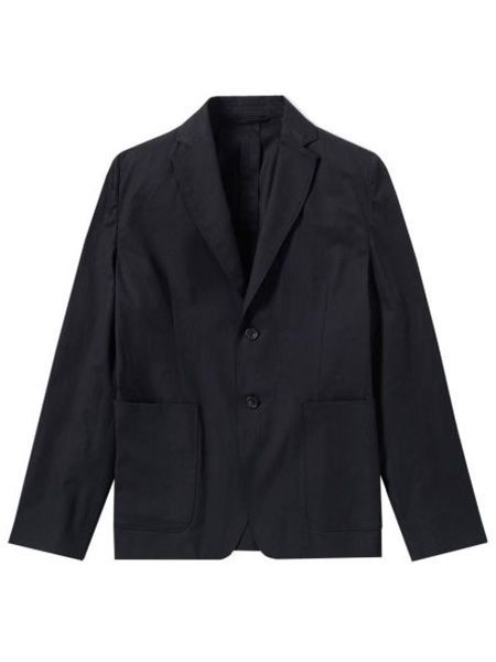 Clothing, Outerwear, Jacket, Blazer, Black, Sleeve, Collar, Suit, Button, Formal wear, 