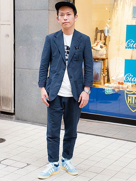 新発売 新商品 全国スナップ07】 紺ジャケットSNAP アート・デザイン・音楽