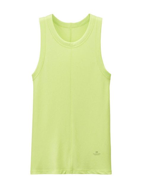 Clothing, Green, White, Active tank, Sleeveless shirt, Yellow, Outerwear, Sleeve, Vest, T-shirt, 
