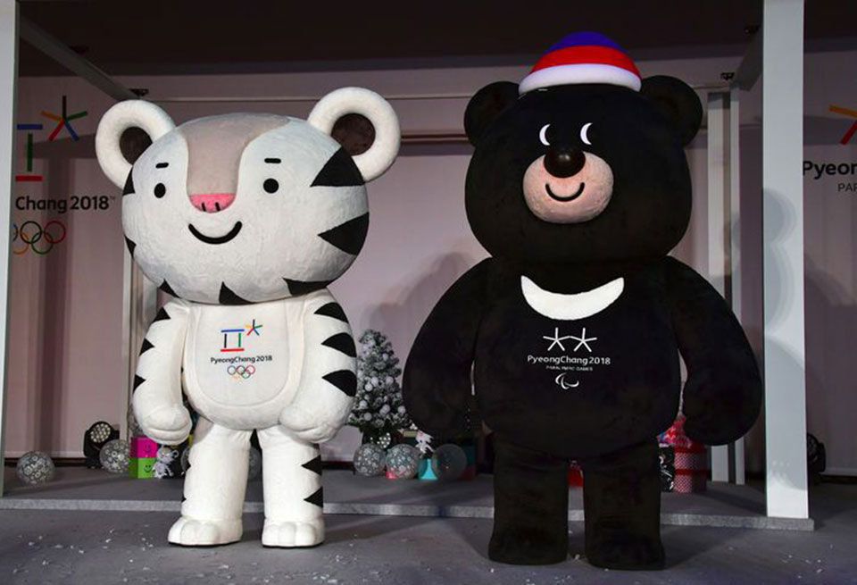 Mascot, Toy, Cartoon, Bear, Stuffed toy, Plush, Teddy bear, Costume, Fur, Panda, 